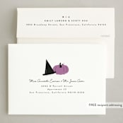 "Little Boo" - Halloween Cards in Candy by Corinne Malesic - FREE Recipient Addressing