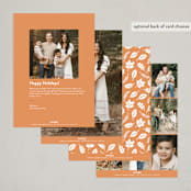 "Spooky Script" - Halloween Cards in Ghostly white by Hooray Creative - Back of Card Options