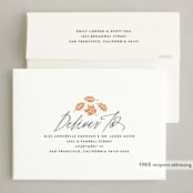 "Spooky Script" - Halloween Cards in Ghostly white by Hooray Creative - FREE Recipient Addressing
