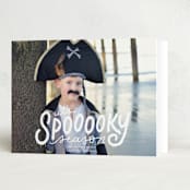 "SpoOoOky Season" - Halloween Cards in Ghostly by Ashley DeMeyere - Folded Card