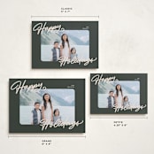 "the classic" - Holiday Cards in Olive by Pixel and Hank - Formats Available