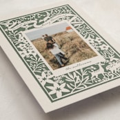 "Woodland Papercut" - Holiday Cards in Pine by Leia Matt - Detail