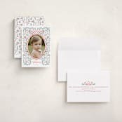 "Charming" - Holiday Cards in Cherry by Tamara Hilje - Assembled