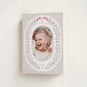 "Chantilly" - Holiday Cards in Dove by Karidy Walker - Folded Card