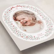 "Chantilly" - Holiday Cards in Dove by Karidy Walker - Detail