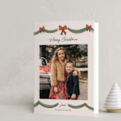 "Merry Mantle" - Holiday Cards in Cider by Ashley Iwafuchi - Folded Card