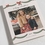 "Merry Mantle" - Holiday Cards in Cider by Ashley Iwafuchi - Detail