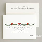 "Merry Mantle" - Holiday Cards in Cider by Ashley Iwafuchi - FREE Recipient Addressing