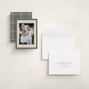 "Simple Frame" - Holiday Cards in Sage by Nicole Walsh - Assembled