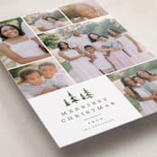 "Among the Pines" - Holiday Cards in Porcelain by Everett Paper Goods - Detail