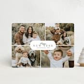 "Classic Four" - Holiday Cards in Fir by Brianne Larsen - Front