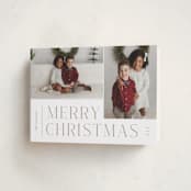 "Pair" - Holiday Cards in Cocoa by Pixel and Hank - Folded Card