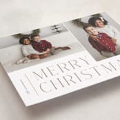 "Pair" - Holiday Cards in Cocoa by Pixel and Hank - Detail