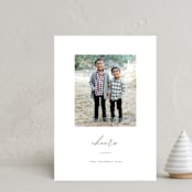 "warmwishes" - Holiday Cards in Wreath by Bethany McDonald - Front