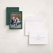 "Dotted" - Holiday Cards in Pine by Carolyn MacLaren - Assembled