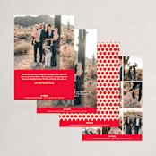 "Pine Mountain" - Holiday Cards in Pine by Alex Elko Design - Back of Card Options