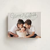 "Up Top" - Holiday Cards in Pine by Lauren Chism - Folded Card