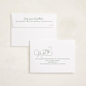 "Up Top" - Holiday Cards in Pine by Lauren Chism - FREE Recipient Addressing
