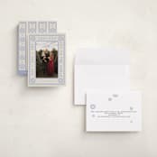 "Endless Joy" - Holiday Cards in Periwinkle by Annie Chan - Assembled
