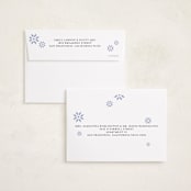 "Endless Joy" - Holiday Cards in Periwinkle by Annie Chan - FREE Recipient Addressing