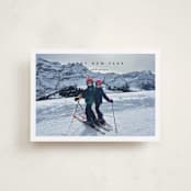 "Timeless Charm" - Holiday Cards in Ink by Lucrecia Caporale - Front