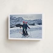 "Timeless Charm" - Holiday Cards in Ink by Lucrecia Caporale - Folded Card
