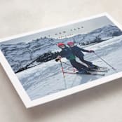 "Timeless Charm" - Holiday Cards in Ink by Lucrecia Caporale - Detail