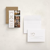 "Greenery Details" - Holiday Cards in Caramel by Michelle Taylor - Assembled