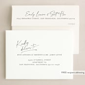 "joyfilled hearts" - Holiday Cards in Cream by Lindsay Stetson Thompson - FREE Recipient Addressing