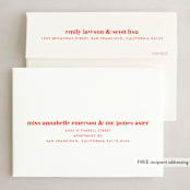 "good times ahead" - Holiday Cards in Snow by Sarah Curry - FREE Recipient Addressing