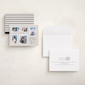 "Stamp Collection" - Holiday Cards in Ivory by Amy Payne - Assembled