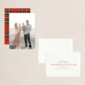 "The Merriest of Days" - Holiday Cards in Snowflake by Wildfield Paper Co - Assembled