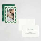 "ricrac" - Holiday Cards in Wreath by Lori Wemple - Assembled