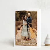 "Heavenly sounds" - Holiday Cards in Snow by Stacey Meacham - Folded Card