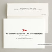 "Disney Mickey Mouse Happy Places" - Holiday Cards in Cherry by Jill Means - FREE Recipient Addressing