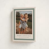 "Preppy frame" - Holiday Cards in Tree by Carolyn MacLaren - Folded Card