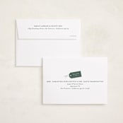 "Preppy frame" - Holiday Cards in Tree by Carolyn MacLaren - FREE Recipient Addressing