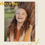 "Brighter Days Ahead" - Holiday Cards in Sunshine by seulghi - Detail