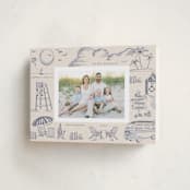 "Beach Holiday" - Holiday Cards in Wintermint by Teju Reval - Folded Card