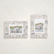 "Beach Holiday" - Holiday Cards in Wintermint by Teju Reval - Photo Orientation Options