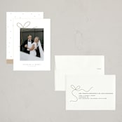 "Little Bow" - Holiday Cards in Winter by Yuliya Evseeva - Assembled