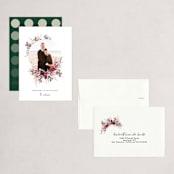 "Trimming Together" - Holiday Cards in Rouge by Nicole Whiddon - Assembled