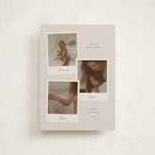 "polaroid trio" - Holiday Cards in Cookie Dough by Adelyn T. - Front