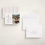 "Lit up" - Holiday Cards in Taupe by Stacey Meacham - Assembled