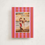 "Cabana" - Holiday Cards in Strawberry by Morgan Kendall - Front