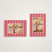 "Cabana" - Holiday Cards in Strawberry by Morgan Kendall - Photo Orientation Options