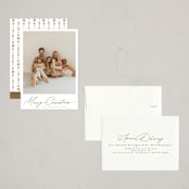 "siena" - Holiday Cards in Golden Biscuit by Tamara Hilje - Assembled