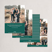 "Simply Serene" - Holiday Cards in Pine by Lauren Chism - Back of Card Options
