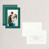 "Simply Serene" - Holiday Cards in Pine by Lauren Chism - Assembled