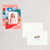 "While Shepherds Watched Their Flocks" - Holiday Cards in Snow by Morgan Ramberg - Assembled